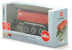 Siku Anhänger*3-Achs-Hakenliftfahrgestell mit Mulde