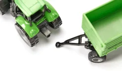Siku Anhänger|Traktoren*DEUTZ-FAHR mit Fortuna 2-Achs Anhänger