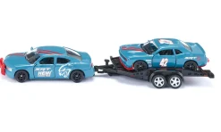 Siku Transport & Beladung|Pkw*Dodge Charger mit Dodge Challenger SRT Racing