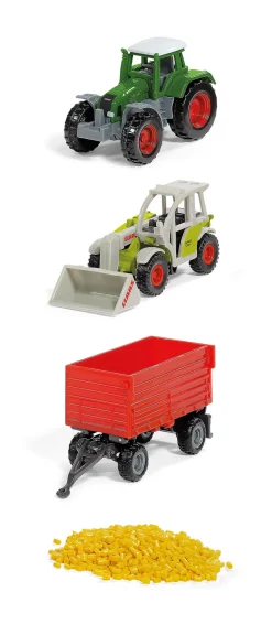 Siku Hofleben|Anhänger*Geschenkset Landwirtschaft