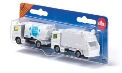 Siku Transport & Beladung|Servicefahrzeuge*Kommunal Set Kehrmaschine und Müllwagen