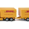 Siku Transport & Beladung*LKW mit Anhänger DHL