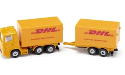 Siku Transport & Beladung*LKW mit Anhänger DHL