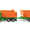 Siku Baustelle*LKW mit Kippmulde und Kippanhänger