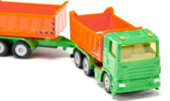 Siku Baustelle*LKW mit Kippmulde und Kippanhänger