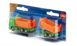 Siku Baustelle*LKW mit Kippmulde und Kippanhänger