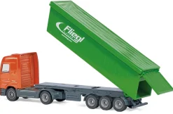 Siku Baustelle*LKW mit Kippsattel und Dach