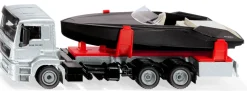 Siku Boote|Transport & Beladung*MAN LKW mit Motorboot