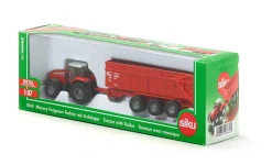 Siku Transport|Anhänger*Massey Ferguson Traktor mit Anhänger