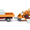 Siku Transport & Beladung|Baustelle*Mercedes-Benz 710 mit Kramer 411 Radlader Bölling