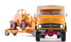 Siku Transport & Beladung|Baustelle*Mercedes-Benz 710 mit Kramer 411 Radlader Bölling