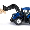 Siku Traktoren*New Holland mit Palettengabel und Palette
