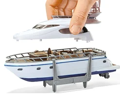 Siku Schiffe|Transport & Beladung*Schwertransport mit Yacht