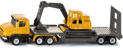 Siku Transport & Beladung|Baustelle*Tieflader mit Bagger