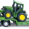 Siku Transport|Traktoren*Tieflader mit John Deere Traktoren