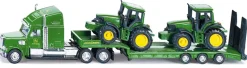 Siku Transport|Traktoren*Tieflader mit John Deere Traktoren