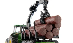 Siku Forst|Anhänger*Traktor mit Forstanhänger
