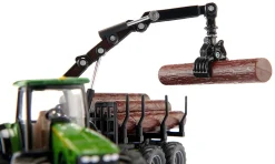 Siku Forst|Anhänger*Traktor mit Forstanhänger