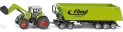 Siku Transport|Anhänger*Traktor mit Frontlader, Dolly und Muldenkipper