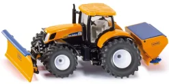 Siku Traktoren|Servicefahrzeuge*Traktor mit Räumschild und Streuer
