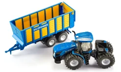 Siku Transport|Anhänger*Traktor mit Silagewagen