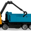 Siku Transport & Beladung|Baustelle*Volvo Abrollkipper mit Kran